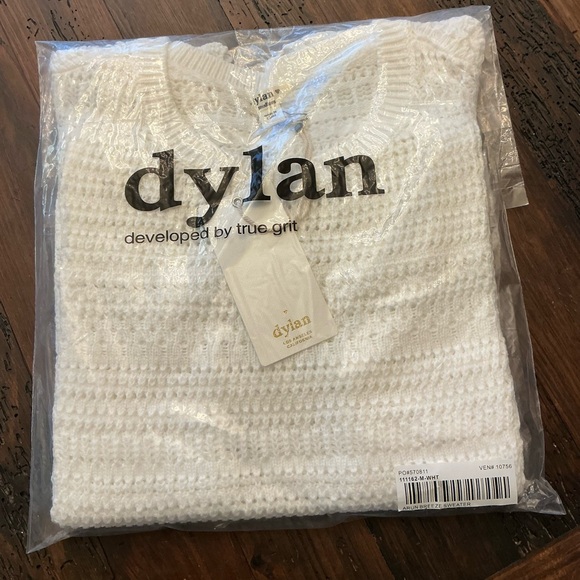 Sundance White Crochet Blouse Arun Breeze sweater - Picture 2 of 2